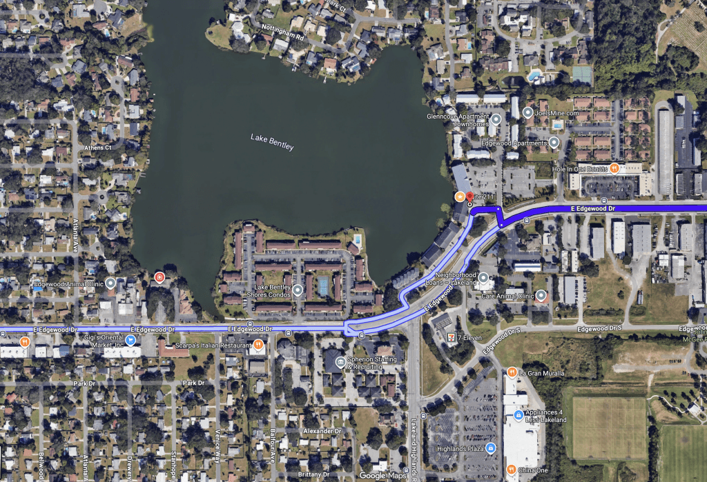 Map Image: Carroll Law Group, P.L. - Lakeland, Florida